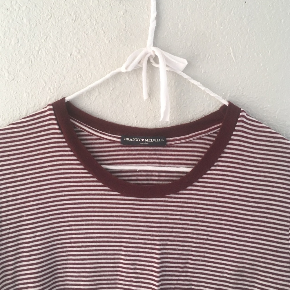 Brandy Melville Stripe Tee